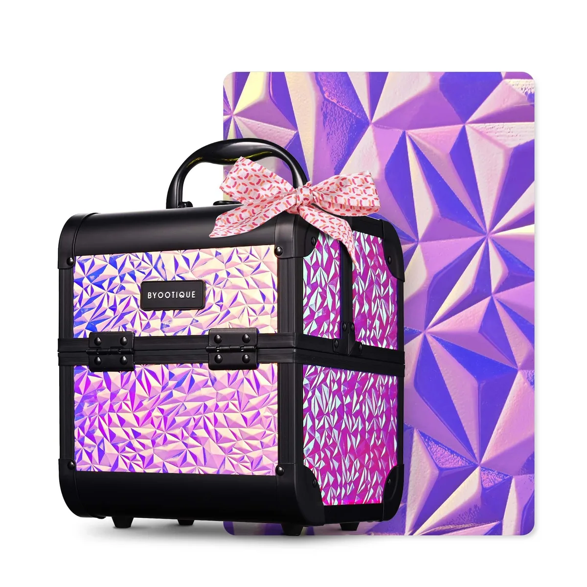 Byootique Byootique 12MKC028-SMALL-0515 Small Mermaid Pink Cosmetic Case luggage — product photo