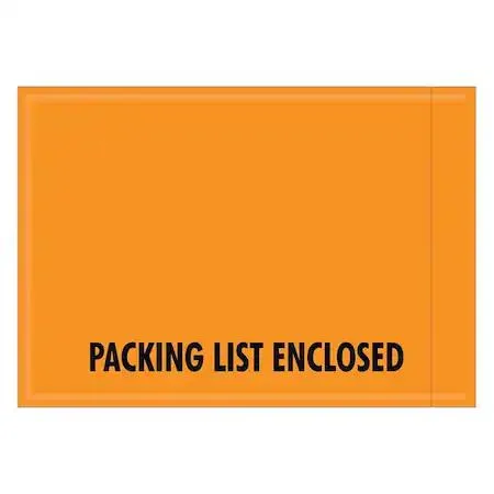 Value Brand Value Brand Packing List Enclosed Envelopes 4 1/2 x 6 Orange 1000 — product photo
