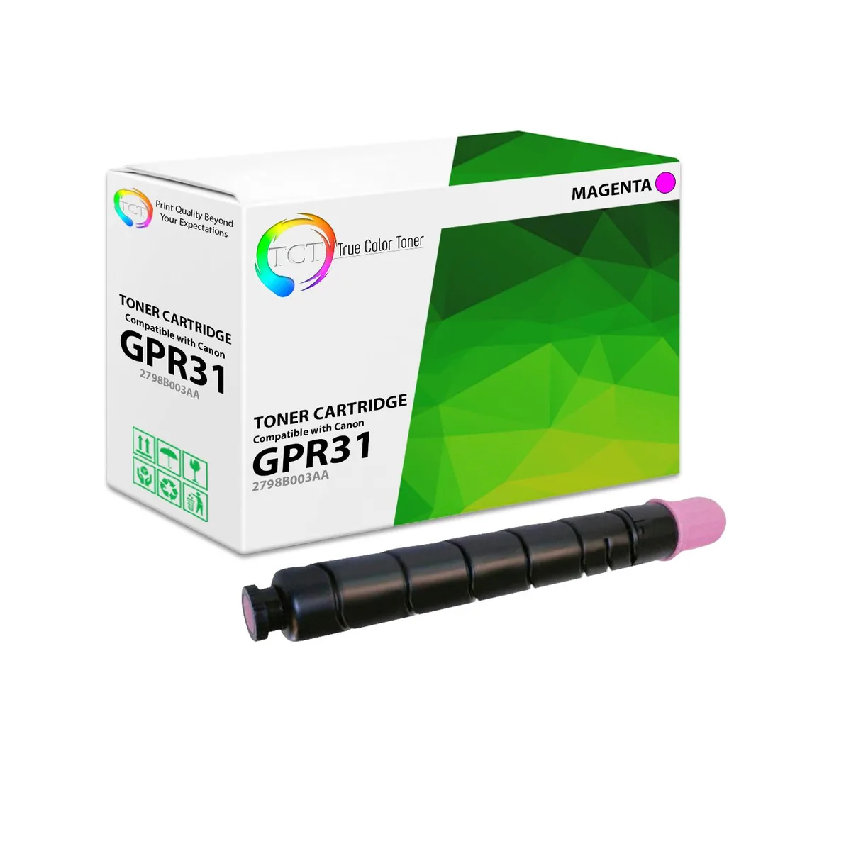 True Color Toner True Color Toner GPR31 Magenta Toner Cartridge 27000 Pages — product photo