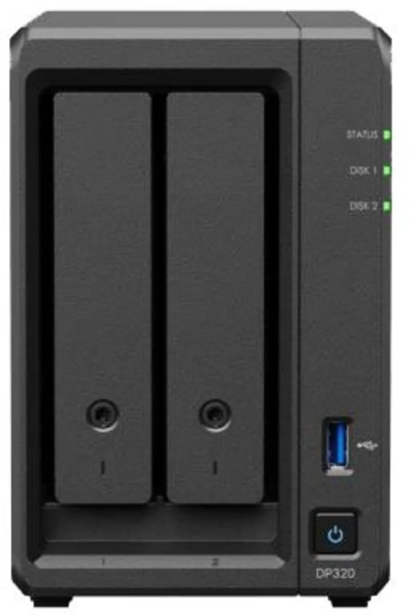 Synology Inc. Synology Inc. ActiveProtect Appliance DP320 2.6 GHz Ryzen 2-Bay rackmount NAS — product photo
