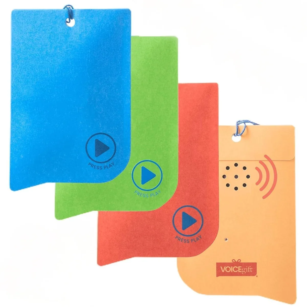 ARCTIC ARCTIC 60-Second Voice Recordable Gift Tags 4 Pack 2 in 1 accessory — product photo