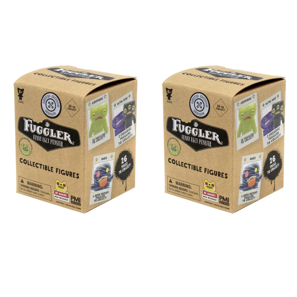 Zuru Zuru Fuggler Mystery Collectible Mini Figures 2-pack Black — product photo