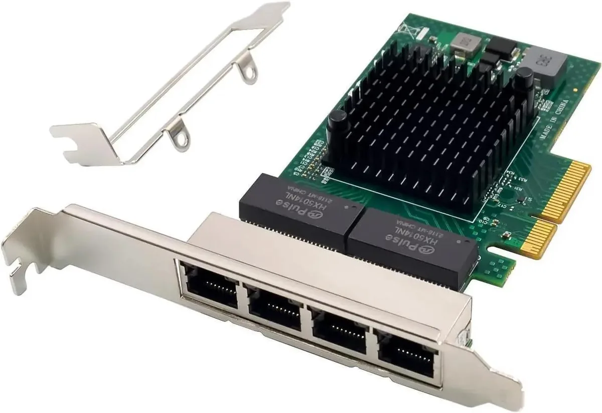 SMUGDESK SMUGDESK BCM5719-4P Quad Port Gigabit PCIe Server NIC — product photo