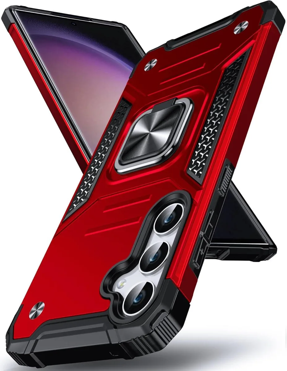 TAURKENAM TAURKENAM Galaxy S23 FE Case Red 6.4 inch — product photo