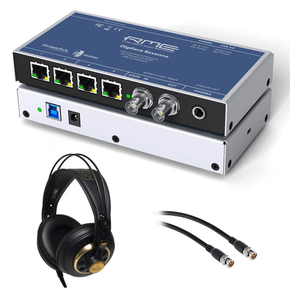 RME RME Digiface Ravenna 256-Channel USB Audio Interface Kit — product photo