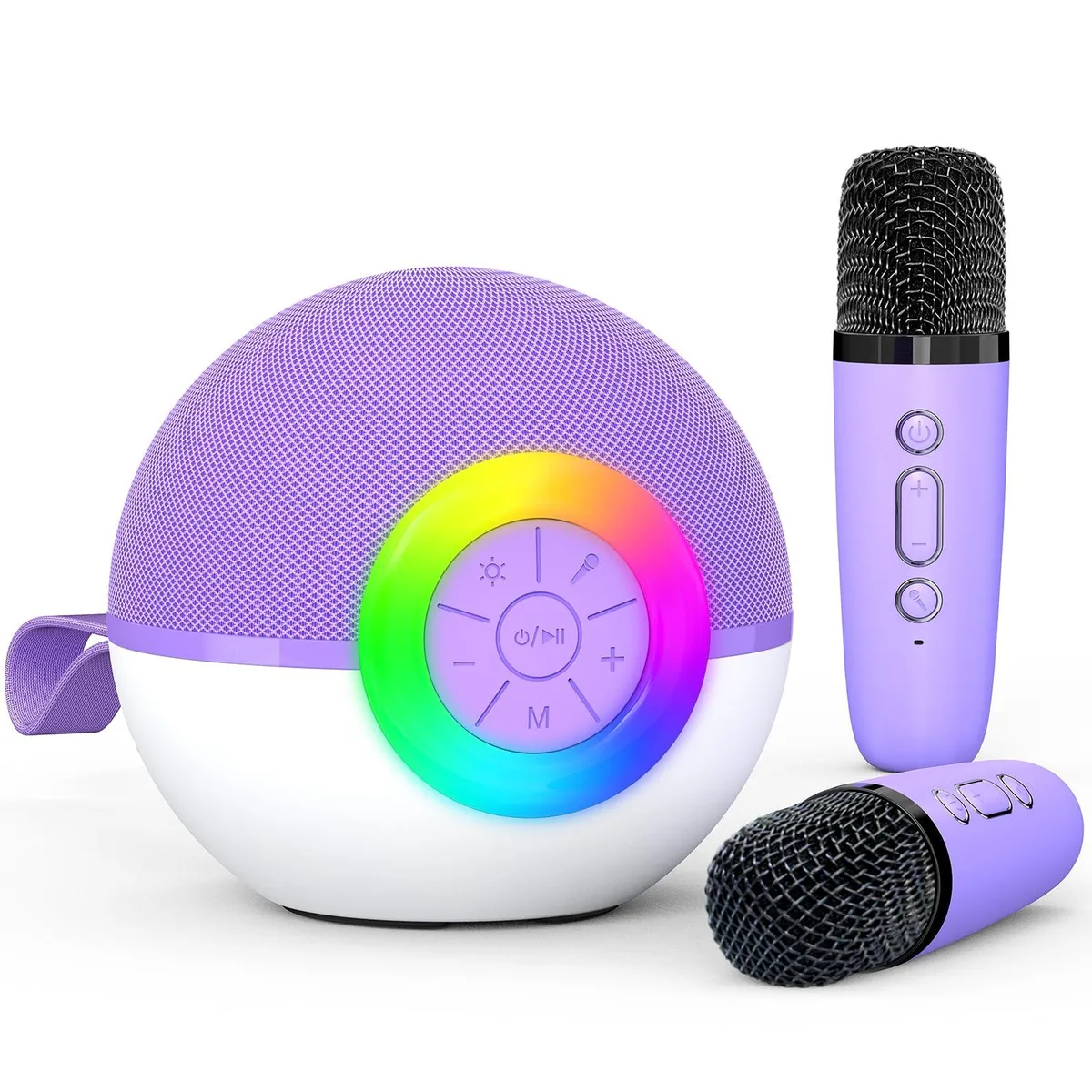  Heroange T97 Karaoke System with Monitor Purple — product photo