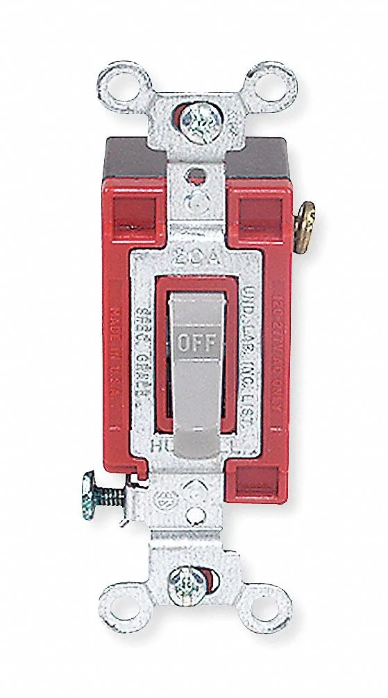 Hubbell Incorporated Hubbell Incorporated HBL1222GY 2-Pole 20A 120/277V Gray dimmer switch — product photo