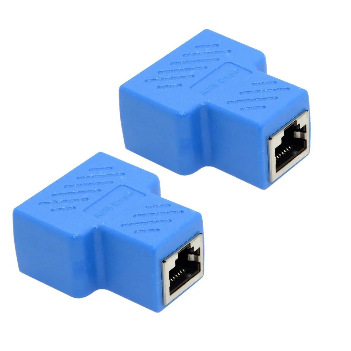 LORDWORLD LORDWORLD Cat6 RJ45 8P8C to Dual RJ45 Splitter Adapter 2pcs — product photo