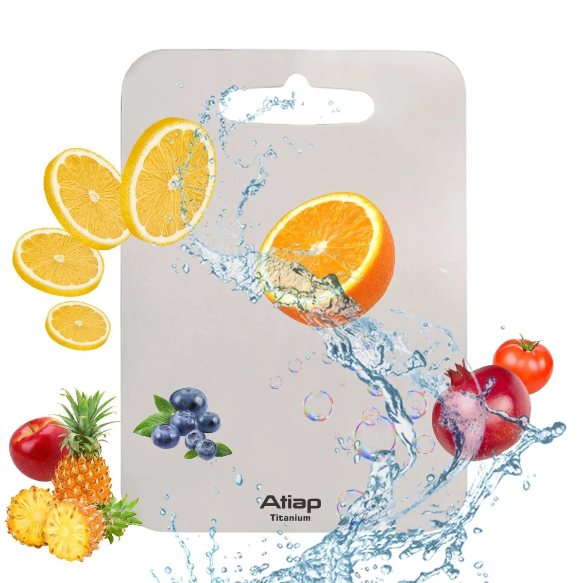 ATiAP Titanium Cutting Board 11.42 x 7.87 in — product photo
