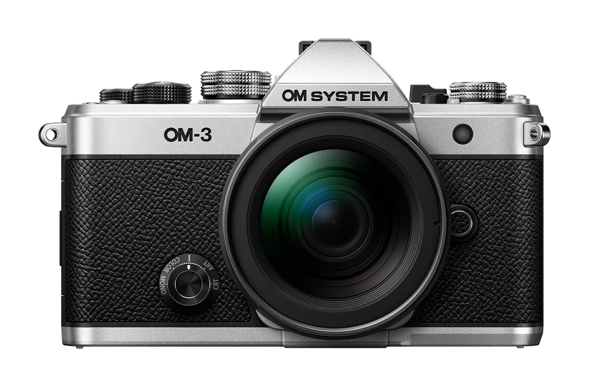 Olympus America Inc. Olympus America Inc. V210051SW000 compact mirrorless camera 20 MP 12-45mm f/4 PRO lens — product photo