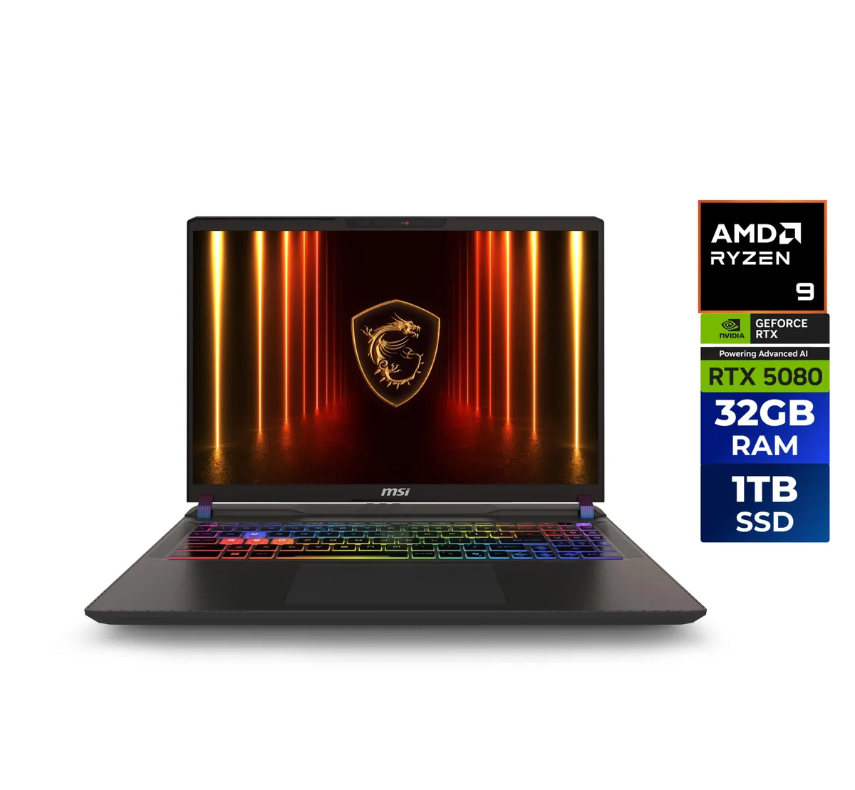 MSI MSI Vector A16 HX A8WIG-001US gaming laptop — product photo