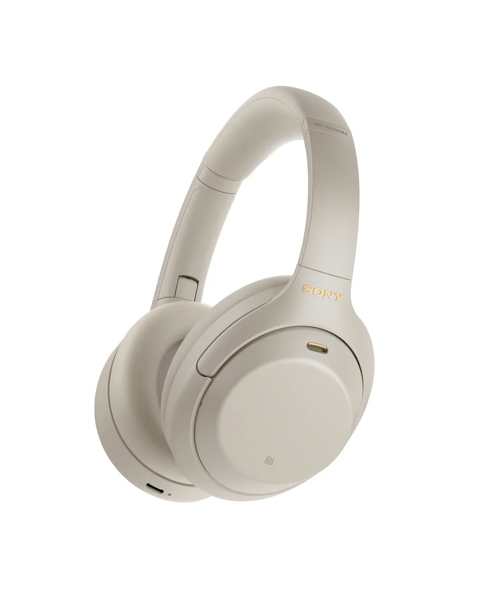 Sony Sony WH-1000XM4/S Wireless Noise-Cancelling Over-Ear Headphones — product photo