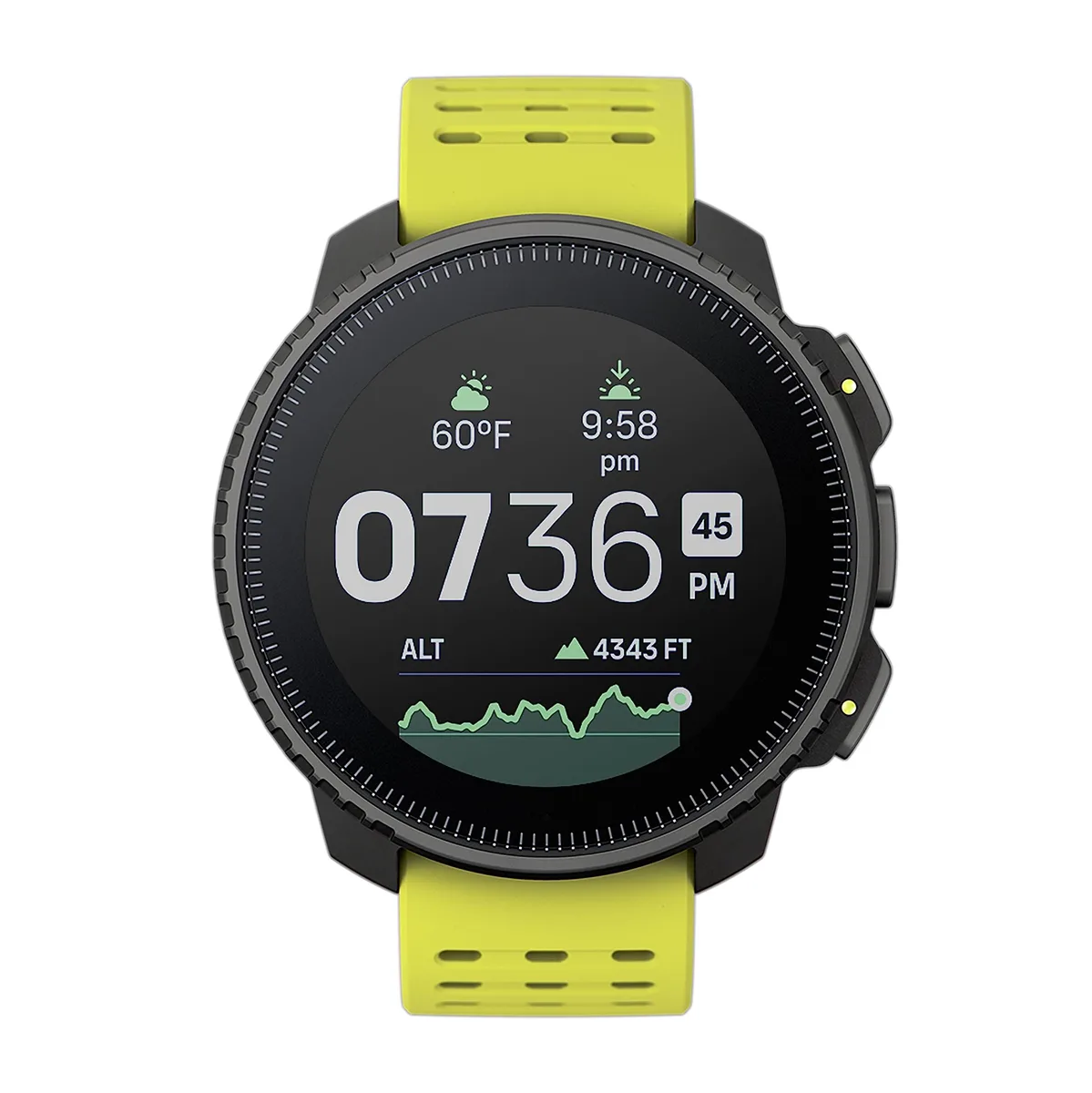 Suunto Suunto Vertical 49mm GPS Watch Black/Lime wearable technology — product photo