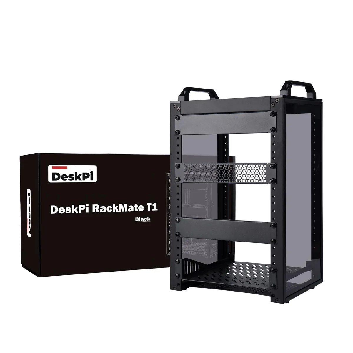 52Pi 52Pi DeskPi RackMate T1-Black 10 Inch 8U Server Rack — product photo