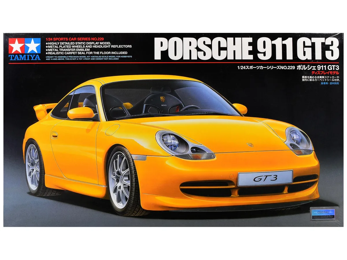 Tamiya Tamiya Porsche 911 GT3 1/24 Scale Model Kit — product photo
