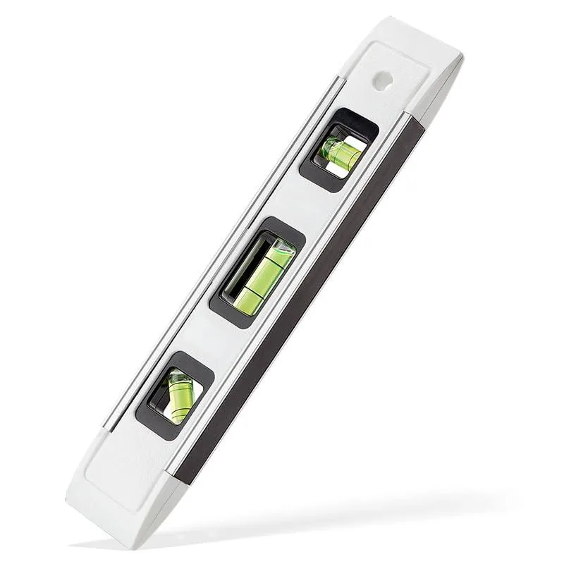 Duratech 9" Magnetic Torpedo Level White — product photo