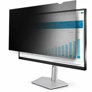 Rectangular privacy filter for 25 inch 16:9 monitor with matte anti-glare surface