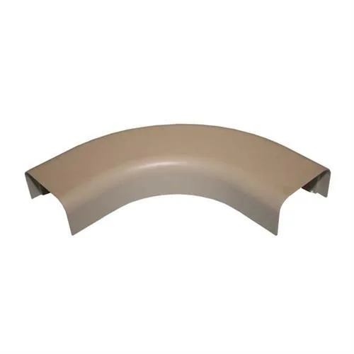 PREMIERE RACEWAY PRODUCTS PREMIERE RACEWAY PRODUCTS FRA-33424 90° Right Angle Cord Cover Beige — product photo