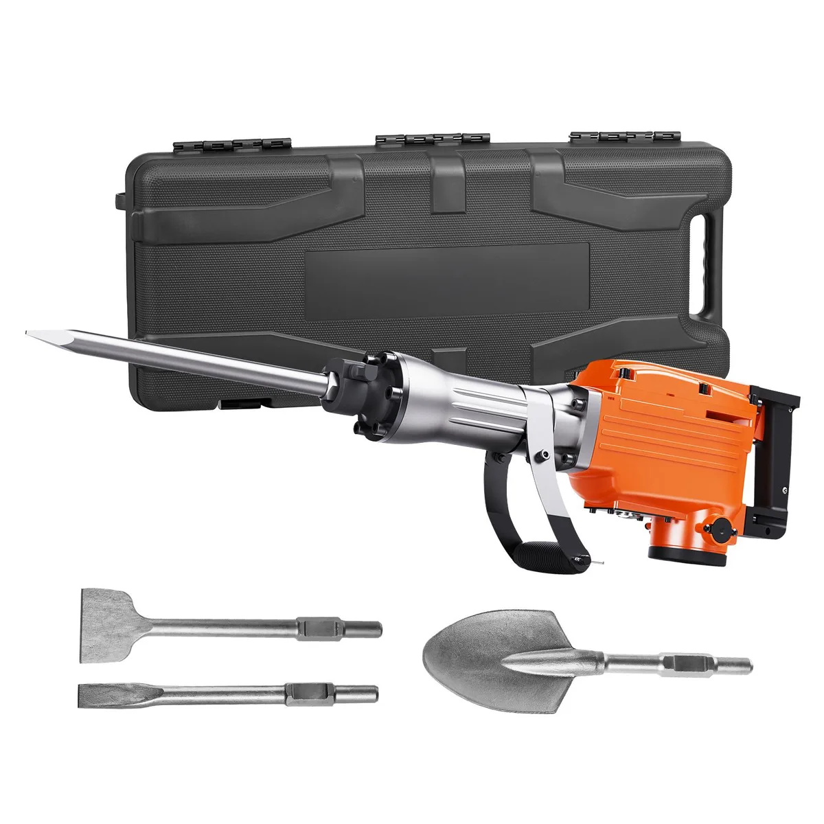 VEVOR VEVOR JH-65 Demolition Jack Hammer 2200W 1400 BPM 4 Chisels — product photo