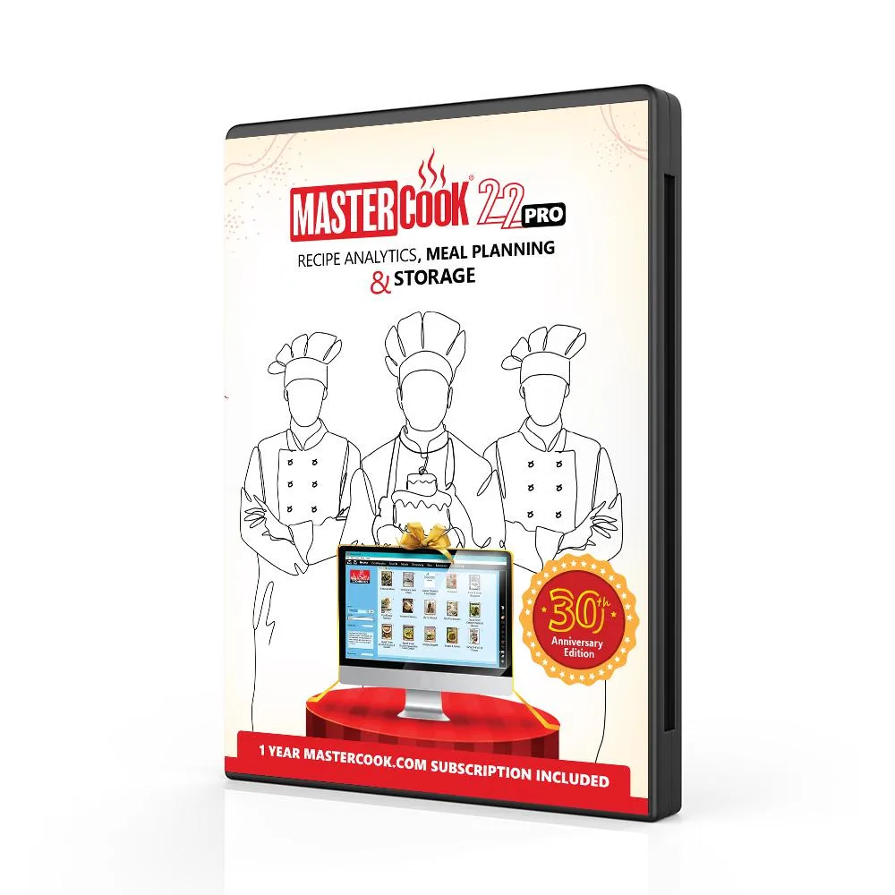 ValuSoft ValuSoft MasterCook 2022 PRO for PC Windows — product photo