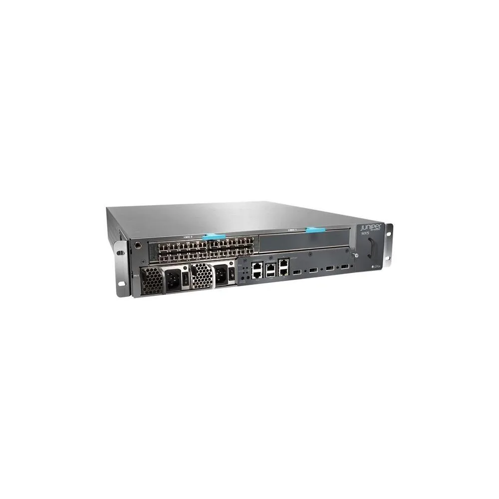 HPE Juniper Networking HPE Juniper Networking MX5-T-DC Router Chassis 20 80 3.5 — product photo