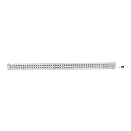 Small round beveled deck light with downward-facing lens, marine-grade finish
