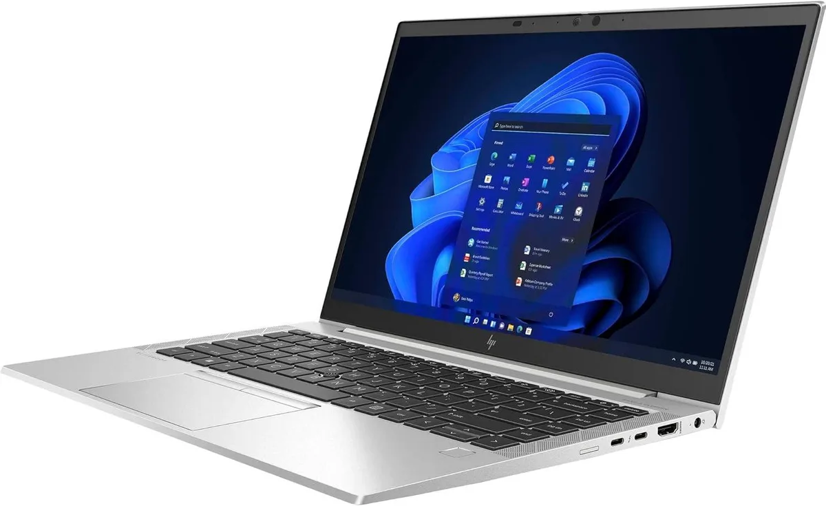 HP HP EliteBook 840 G8 laptop 14.0" FHD touchscreen Core i5-1145G7 2.60 GHz 8GB 128GB NVMe Windows 11 Pro — product photo
