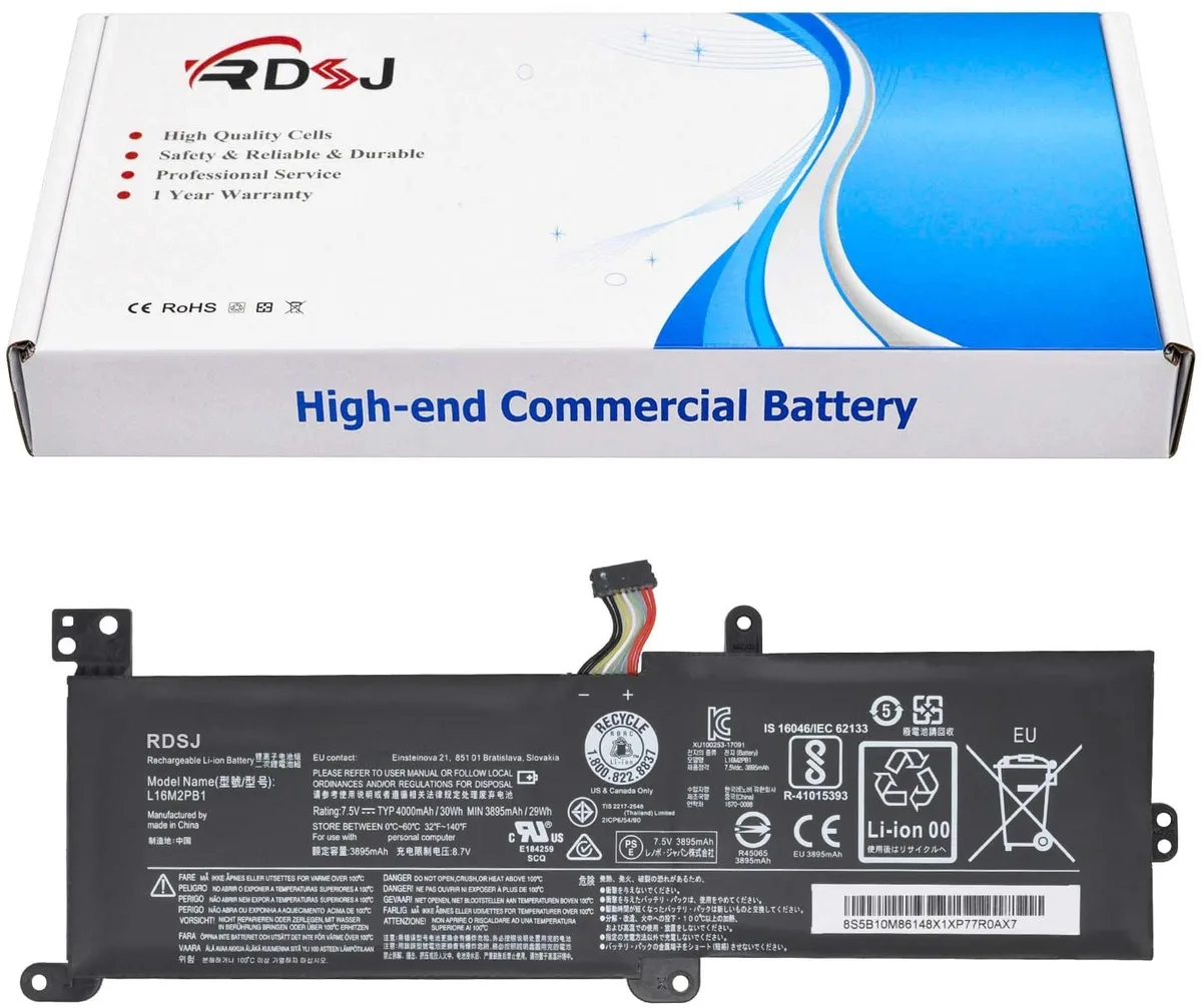 NShi NShi L16M2PB1 L16L2PB2 L16L2PB3 L16C2PB2 L16M2PB2 L16S2PB2 laptop battery 7.4V 30Wh — product photo