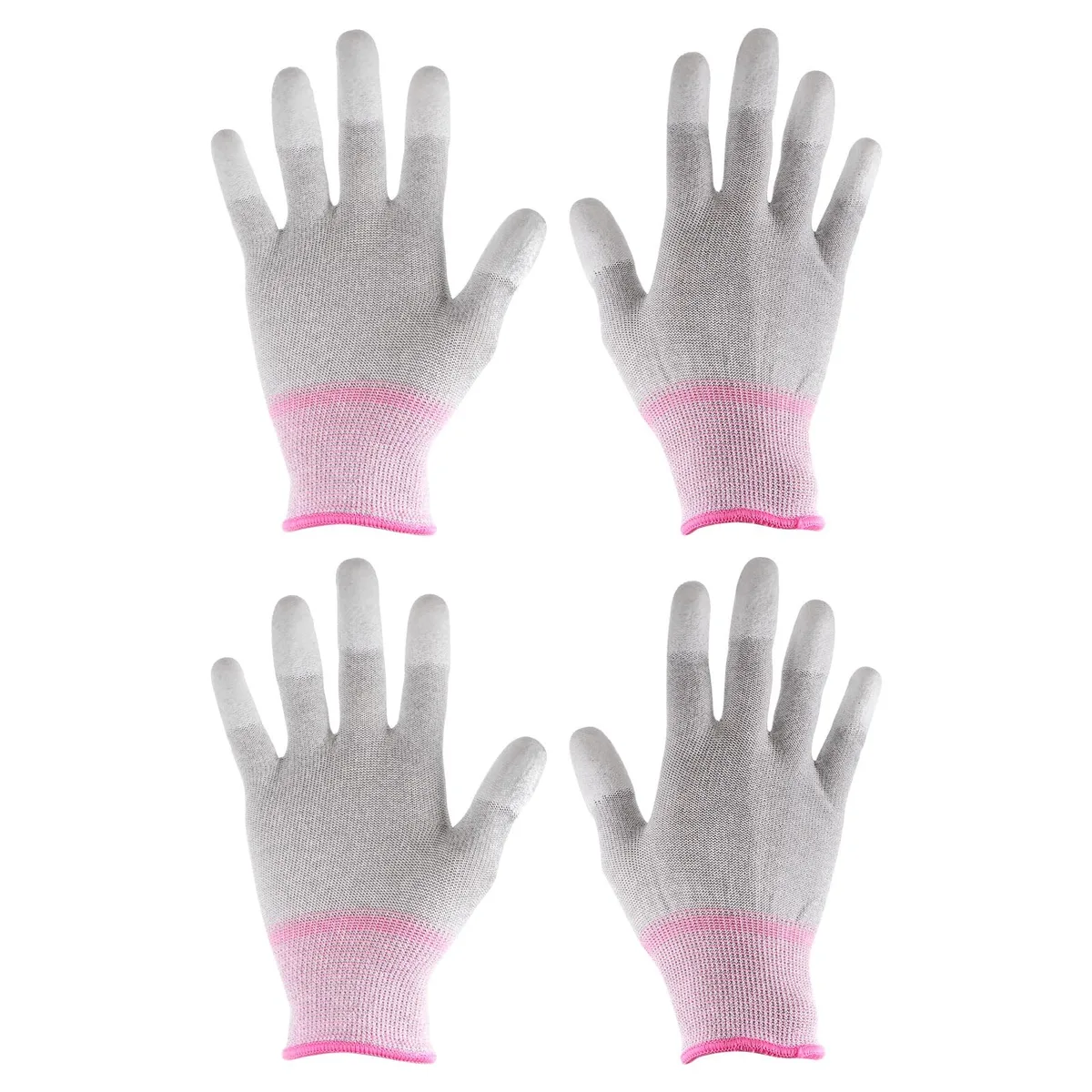  Harfington Anti-Static Carbon Fibre Gloves Small Pink 19cm 2 Pairs — product photo