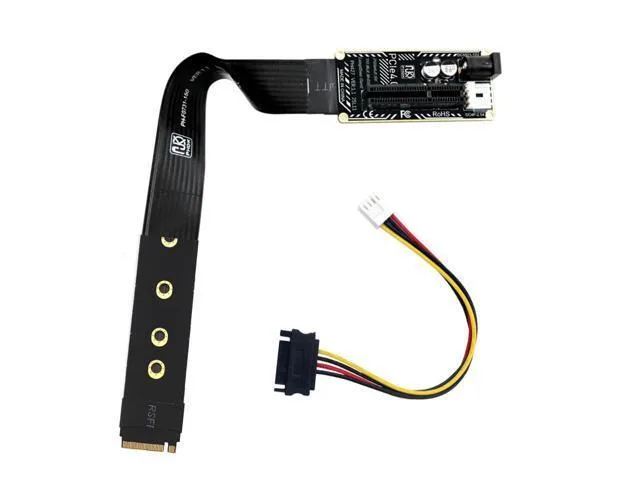 LORDWORLD LORDWORLD M.2 NGFF NVMe M-Key to PCI-E X1 X4 X8 X16 Cable Adapter for M2 2260 2280 — product photo