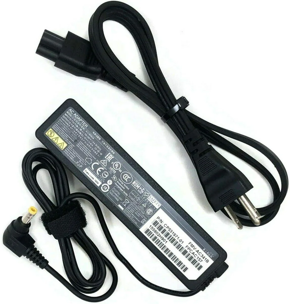 NShi NShi 65W 19V 3.42A AC Adapter for Fujitsu Lifebook with US Power Cord — product photo