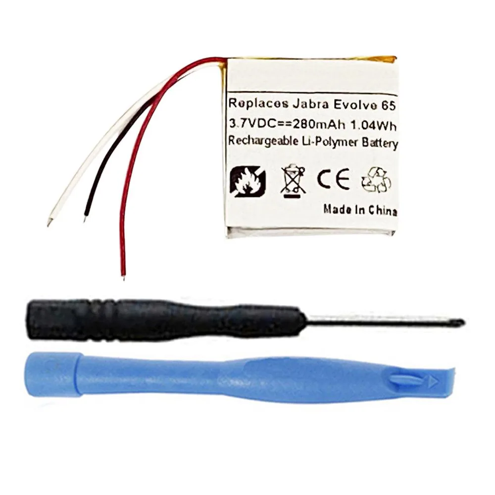 MPF Products MPF Products 280mAh AHB472625PLT Battery for Jabra Evolve 65 80 — product photo