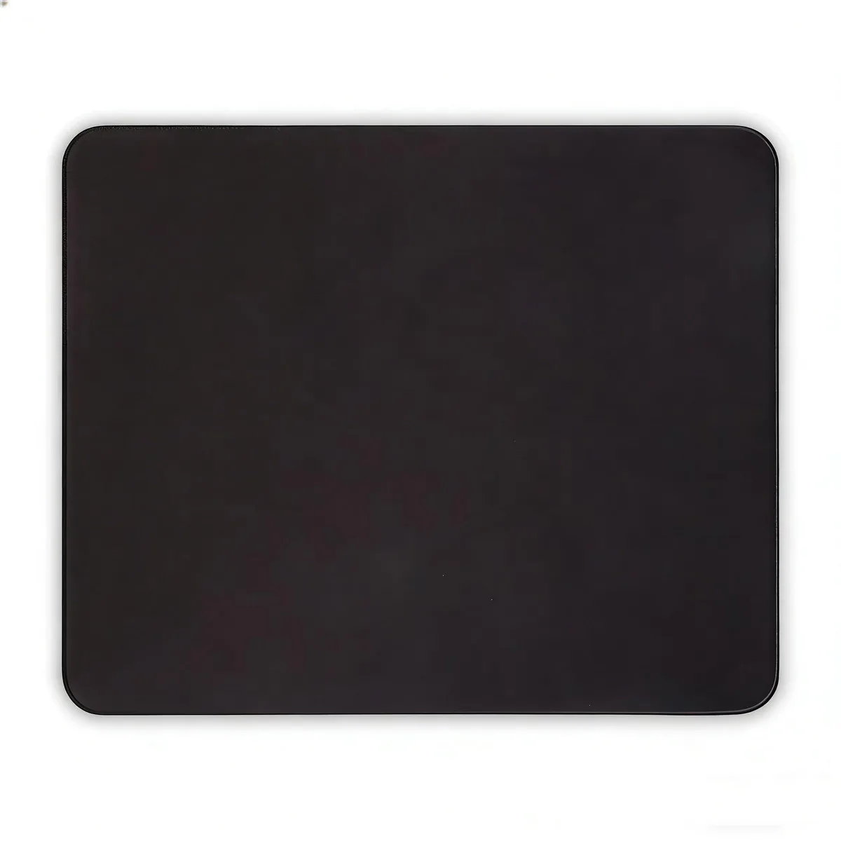  Generic Black Mouse Pad 9.5 x 7.9 in Stitched Edges — product photo