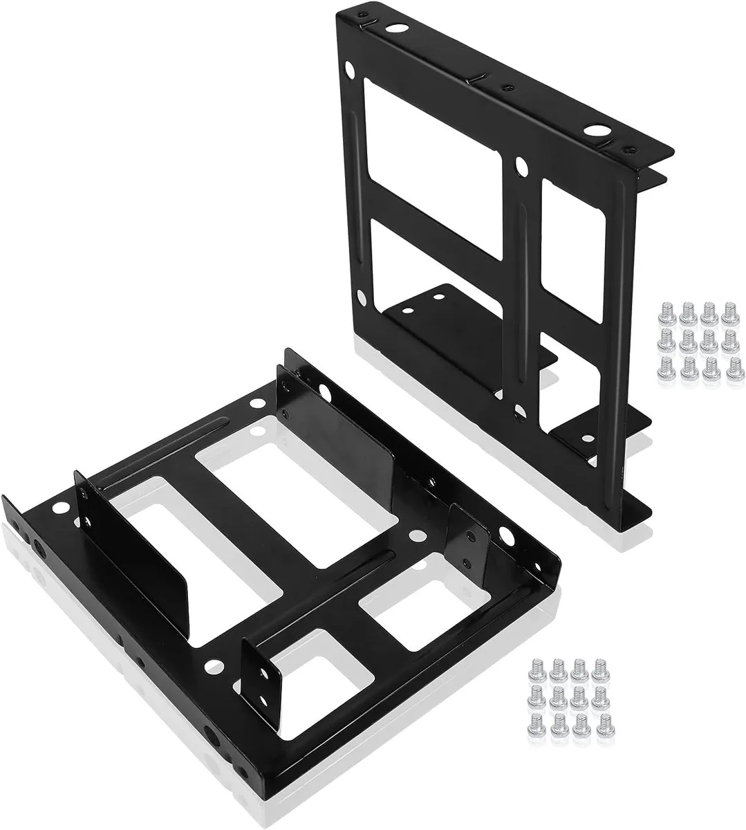 Goldfo Goldfo Dual SSD Mounting Bracket 2.5 to 3.5 HDD Adapter Pack of 2 — product photo