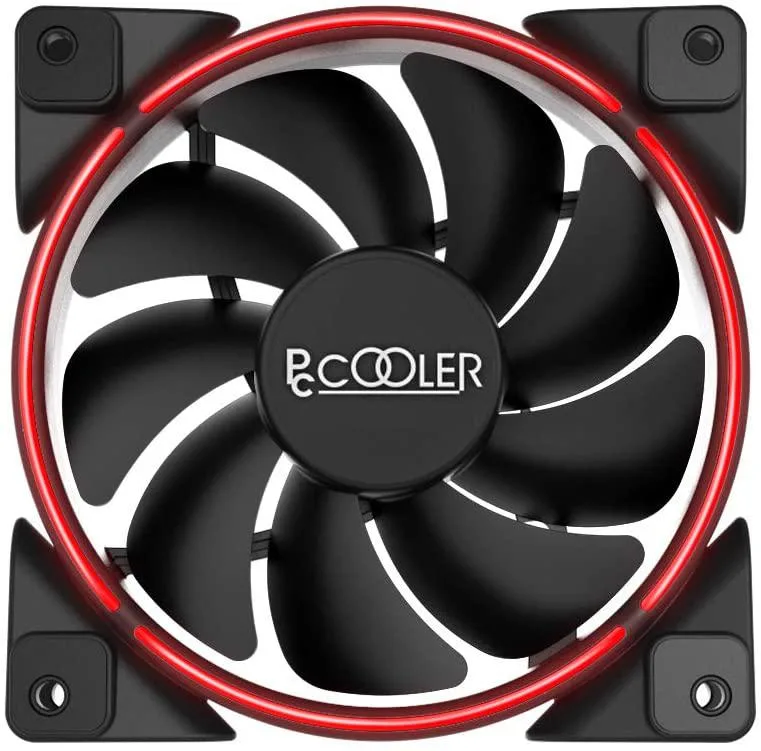 Corn Electronics Corn Electronics PC-M120R 120mm Red LED case fan — product photo