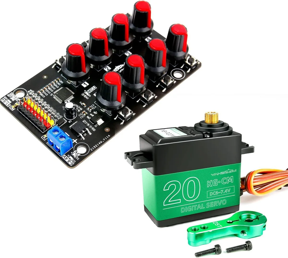 yahboom yahboom 8 Channel Servo Tester 20kg Digital — product photo