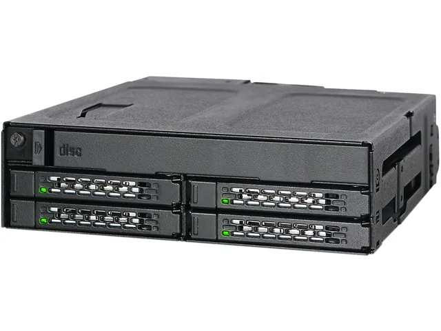 ICY DOCK ICY DOCK MB604SPO-B 4 x 2.5" SAS/SATA SSD/HDD &amp; Slim ODD Backplane Cage hdd accessory — product photo
