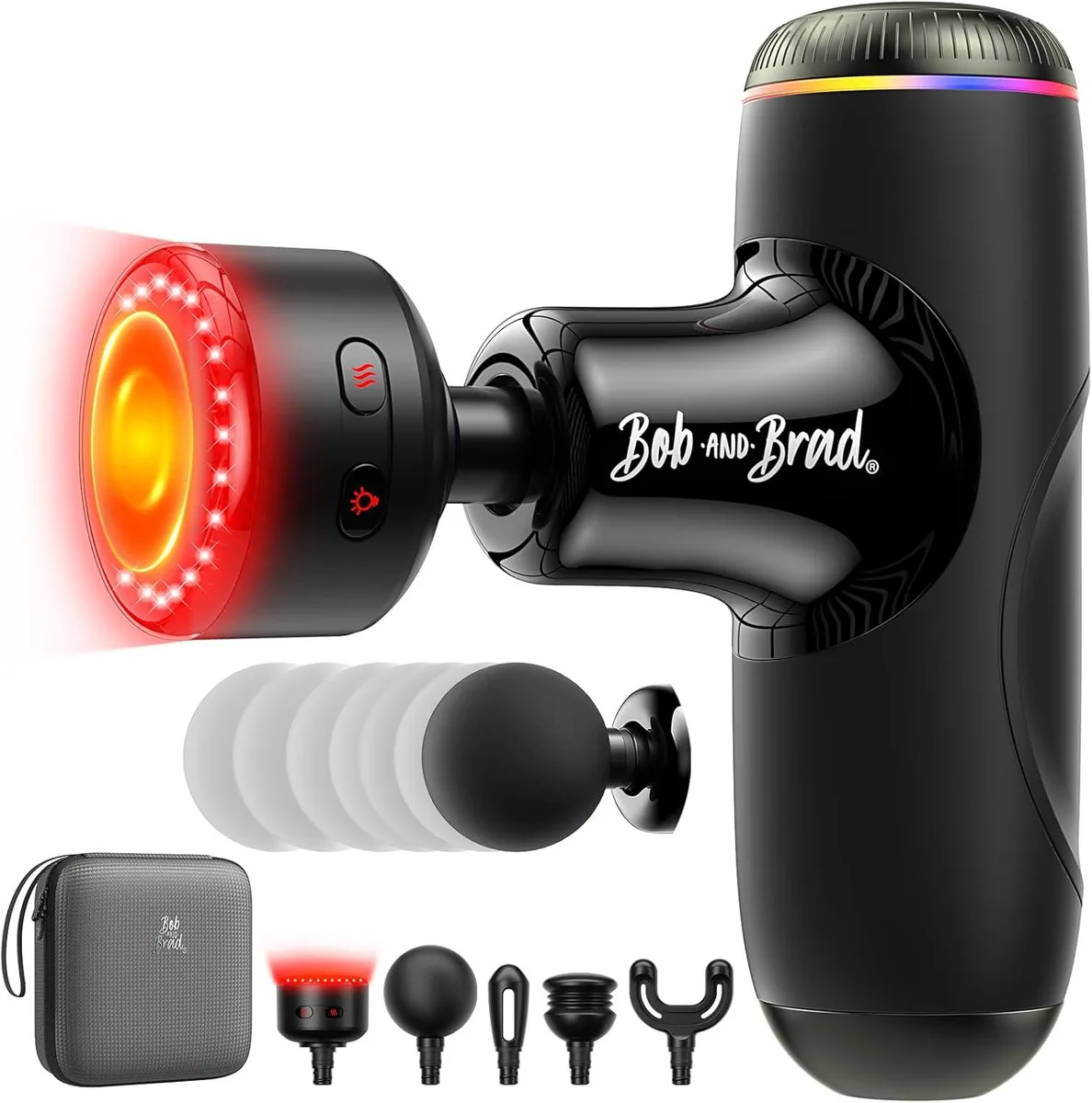 Bob and Brad Bob and Brad Q2 MAX-C Mini Massager 5-11mm Infrared Heat — product photo