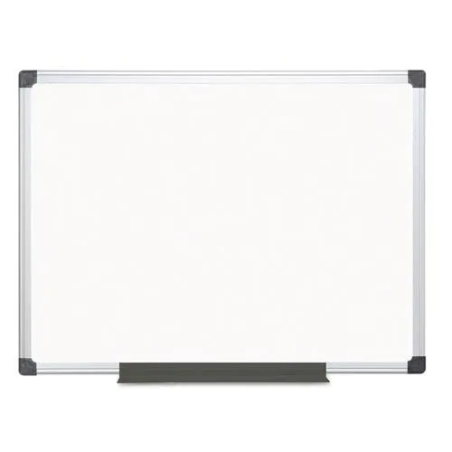Bi-Silque Bi-Silque MA0507170 Magnetic Dry Erase Board 36 x 48 White Aluminum Frame — product photo