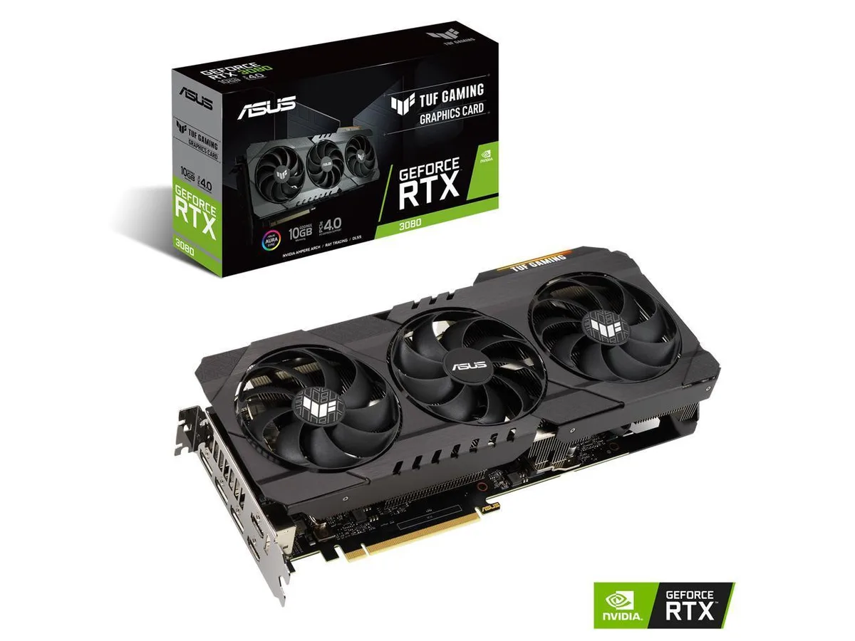 ASUS ASUS TUF Gaming GeForce RTX 3080 O10G graphics card — product photo