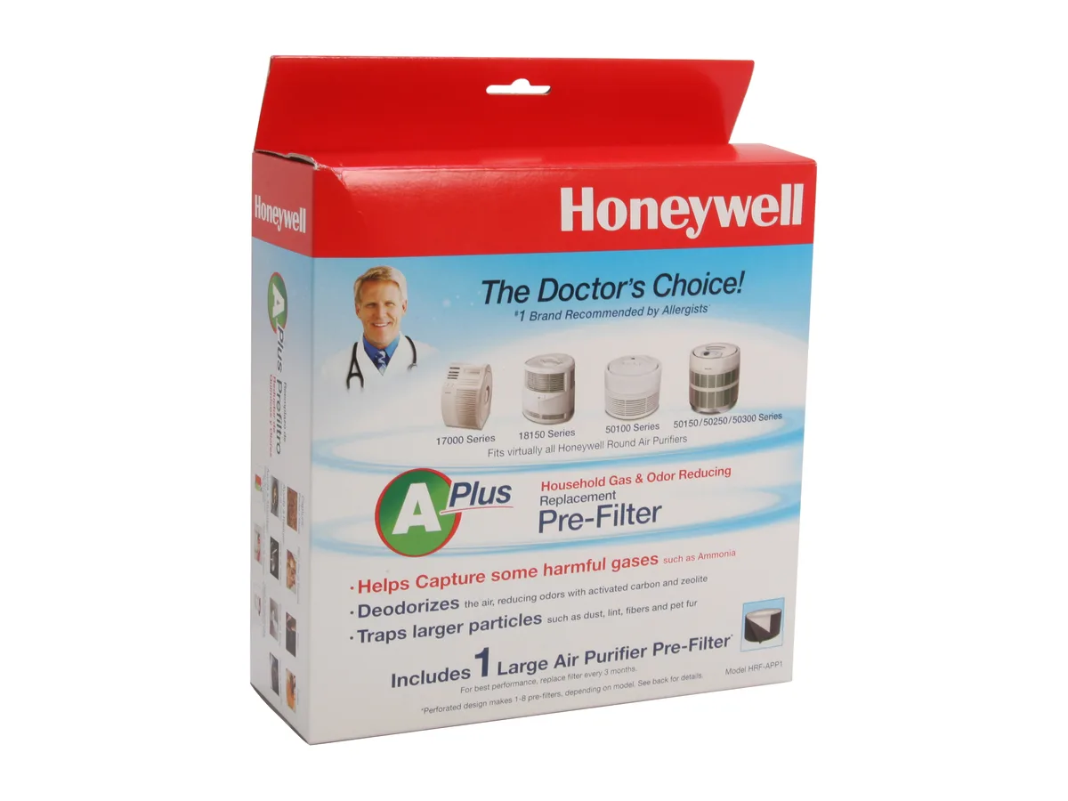 Honeywell Honeywell HRF-APP1 air filter 8.39" x 8.27" x 2.75 — product photo