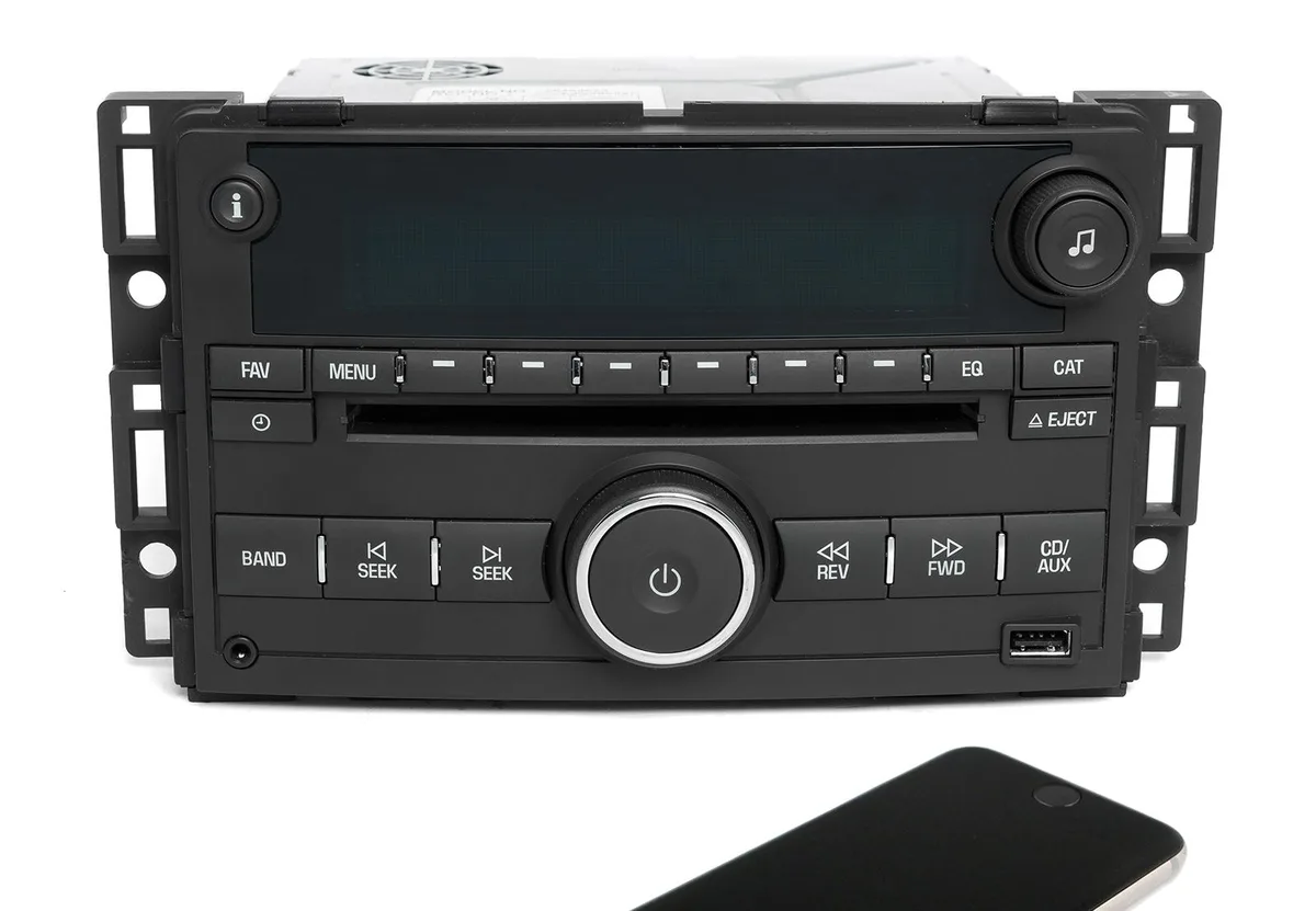 1 Factory Radio 1 Factory Radio 20788673 Chevrolet HHR 2009-2011 AM FM CD Bluetooth receiver — product photo