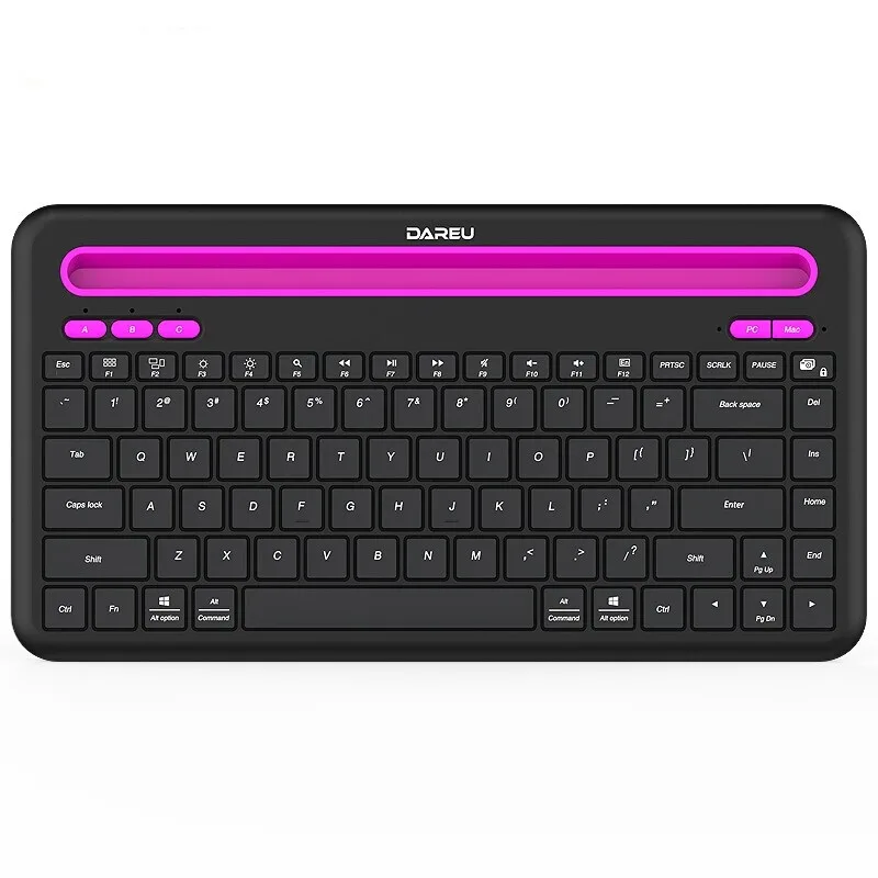 Ecomhoper Ecomhoper Dareu LK200 Black 91 Key Bluetooth 3.0 5.0 Gaming Keyboard — product photo