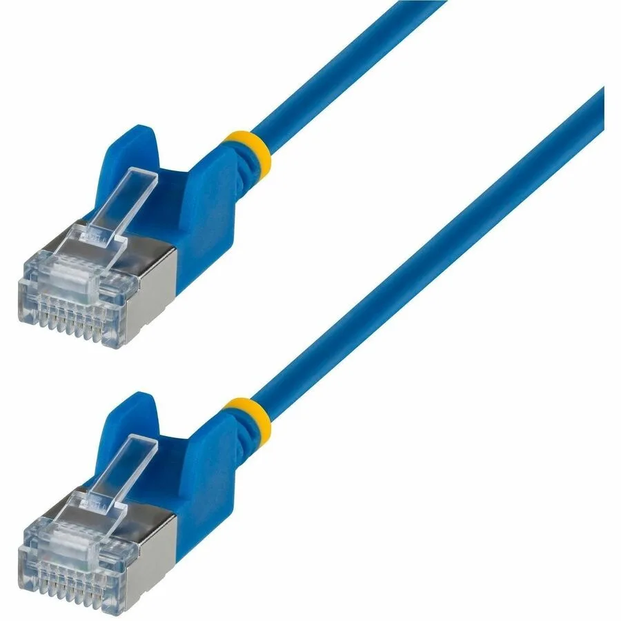 STARTECH STARTECH 4ft Blue Ultra Slim CAT6a Ethernet Cable 34AWG — product photo