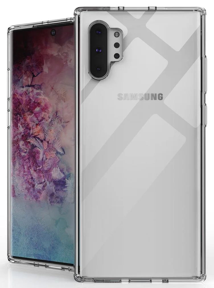 Nakedcellphone Nakedcellphone AquaFlex Clear Hybrid Case for Galaxy Note 10 Plus — product photo