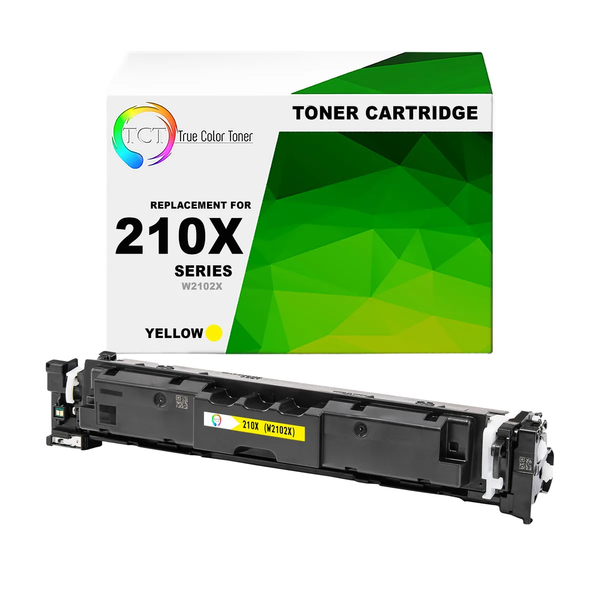 True Color Toner True Color Toner 210X Yellow Toner Cartridge W2102X High Yield 5500 Pages — product photo