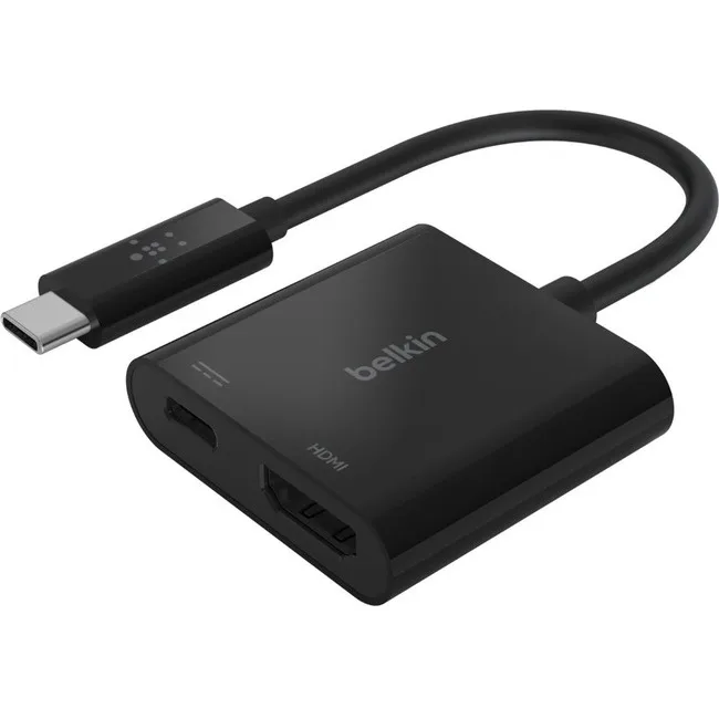 Belkin Belkin AVC002BTBK USB-C to HDMI adapter 130mm 60W 4K 60Hz — product photo