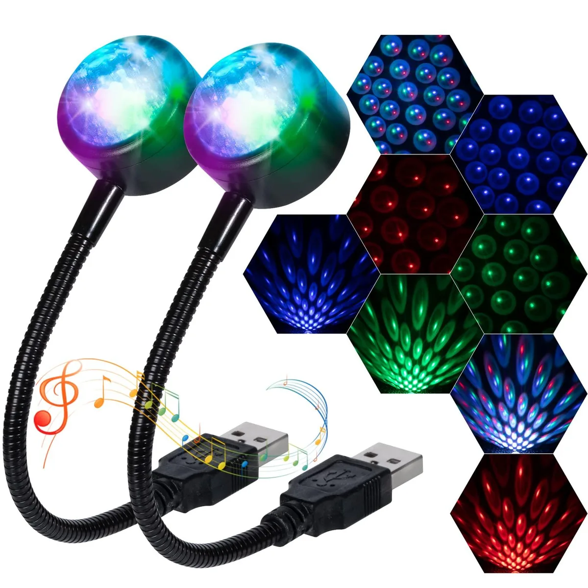 Automotive Specialty Lighting 12G 7.1 inch 360° USB — product photo