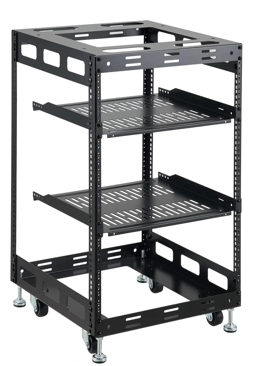 ARENTI ARENTI 15U Open Frame Rack 19.29in 2 in 1 accessory — product photo
