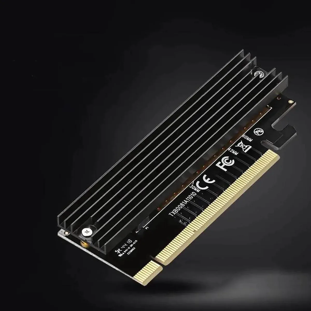 SMUGDESK SMUGDESK PCIe X16 to M.2 NVMe Adapter 2230-2280 — product photo